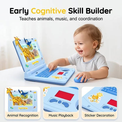💻🌈 Interactive Simulation Toy Laptop – Learning Through Play Starts Here!