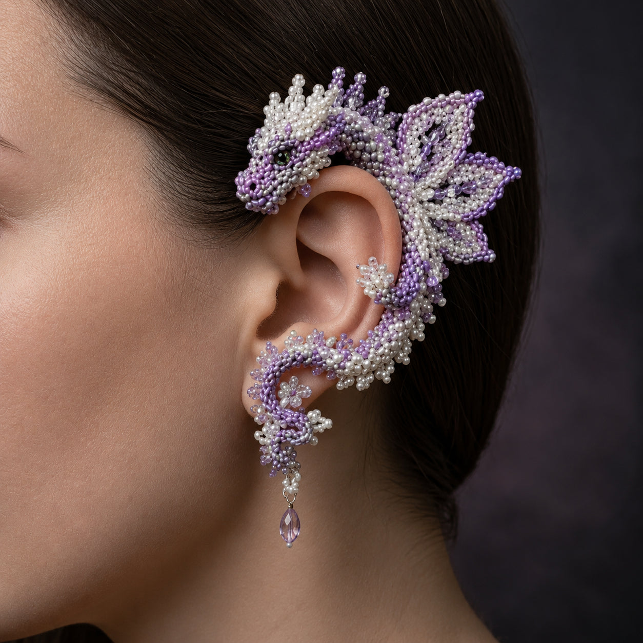 DIY Beaded Dragon Ear Cuff Kit