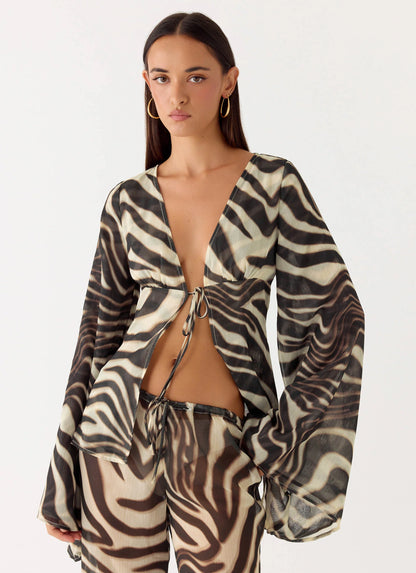 Chaty Top - Zebra