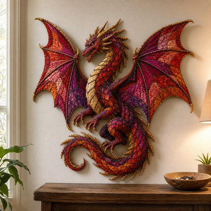 Legendary Creatures DIY Patchwork Art Kit