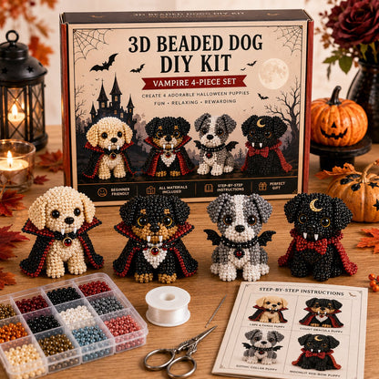 3D Halloween Dog DIY Art Set