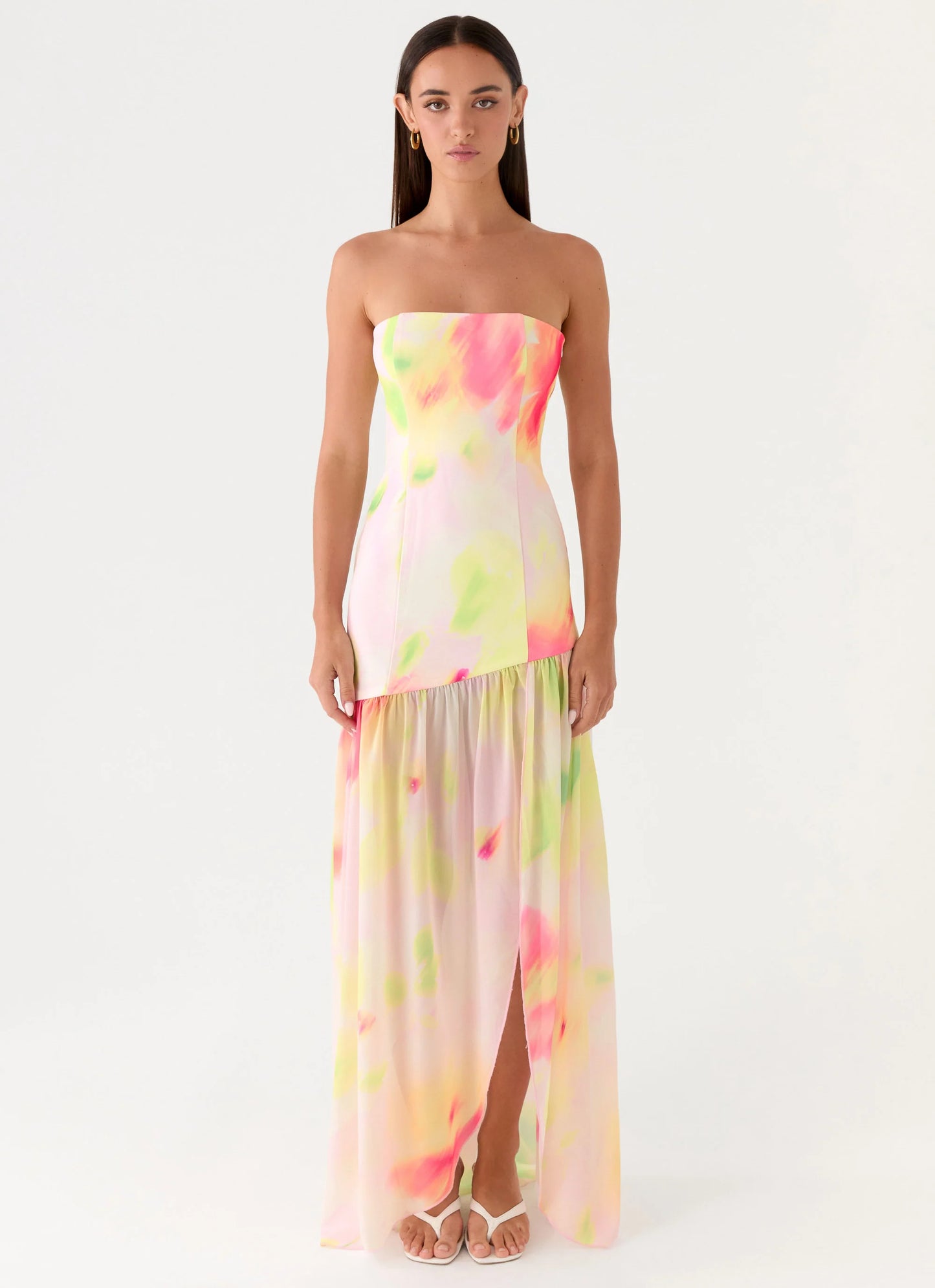 Shape Of Love Maxi Dress - Floral Romance