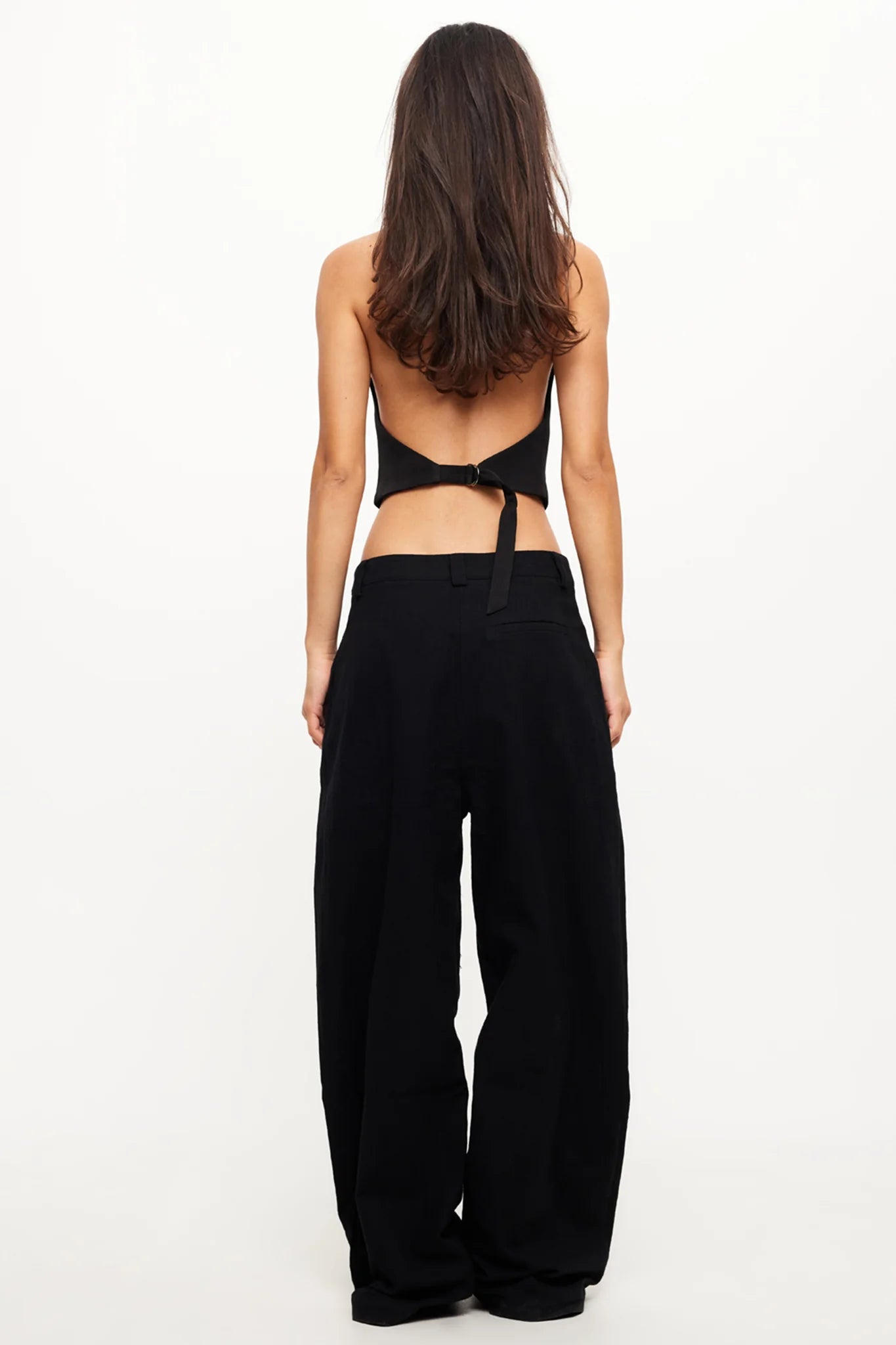 LIONESS Je Suis Halter Top Onyx