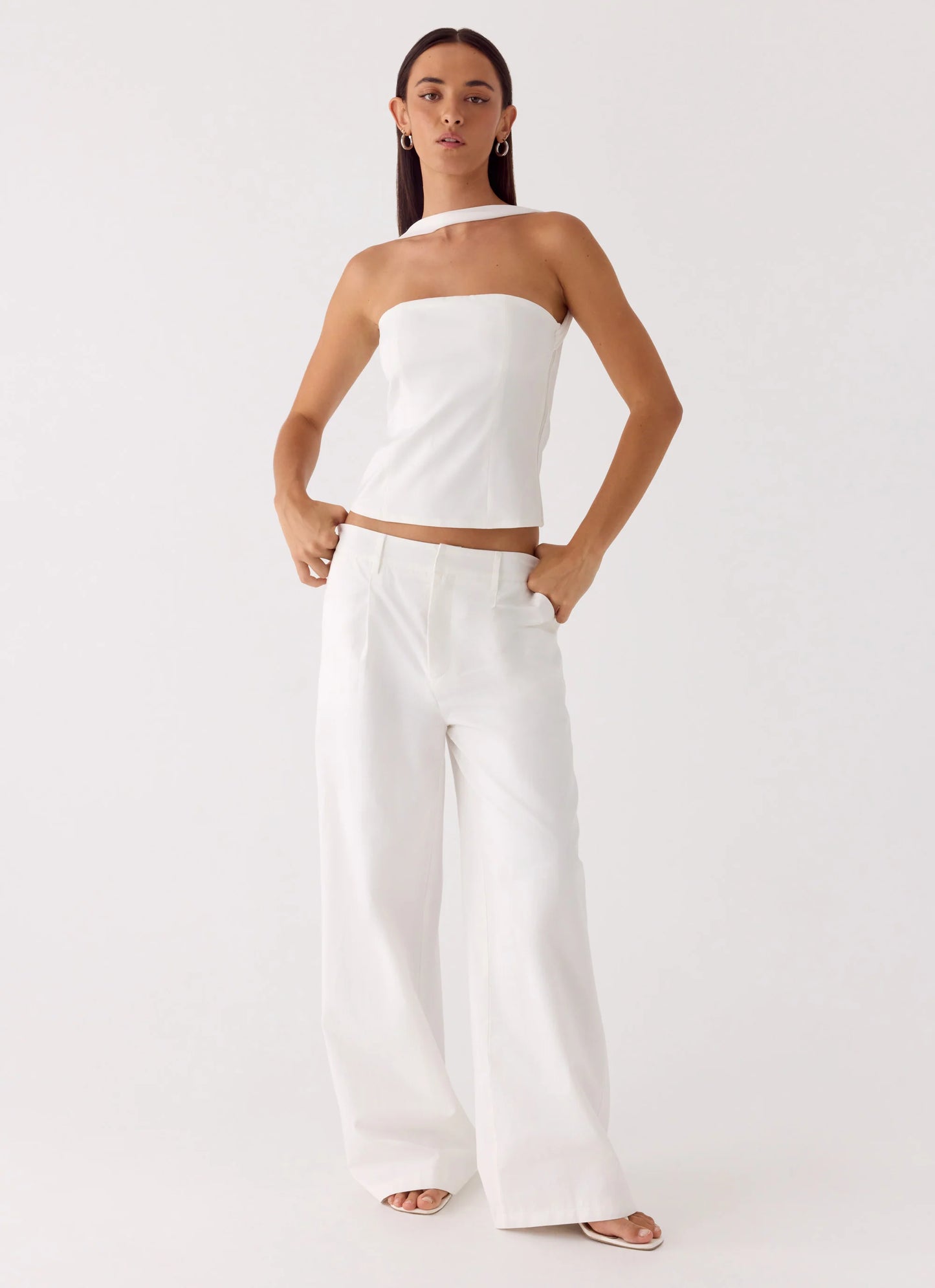 Emilia Pant - White