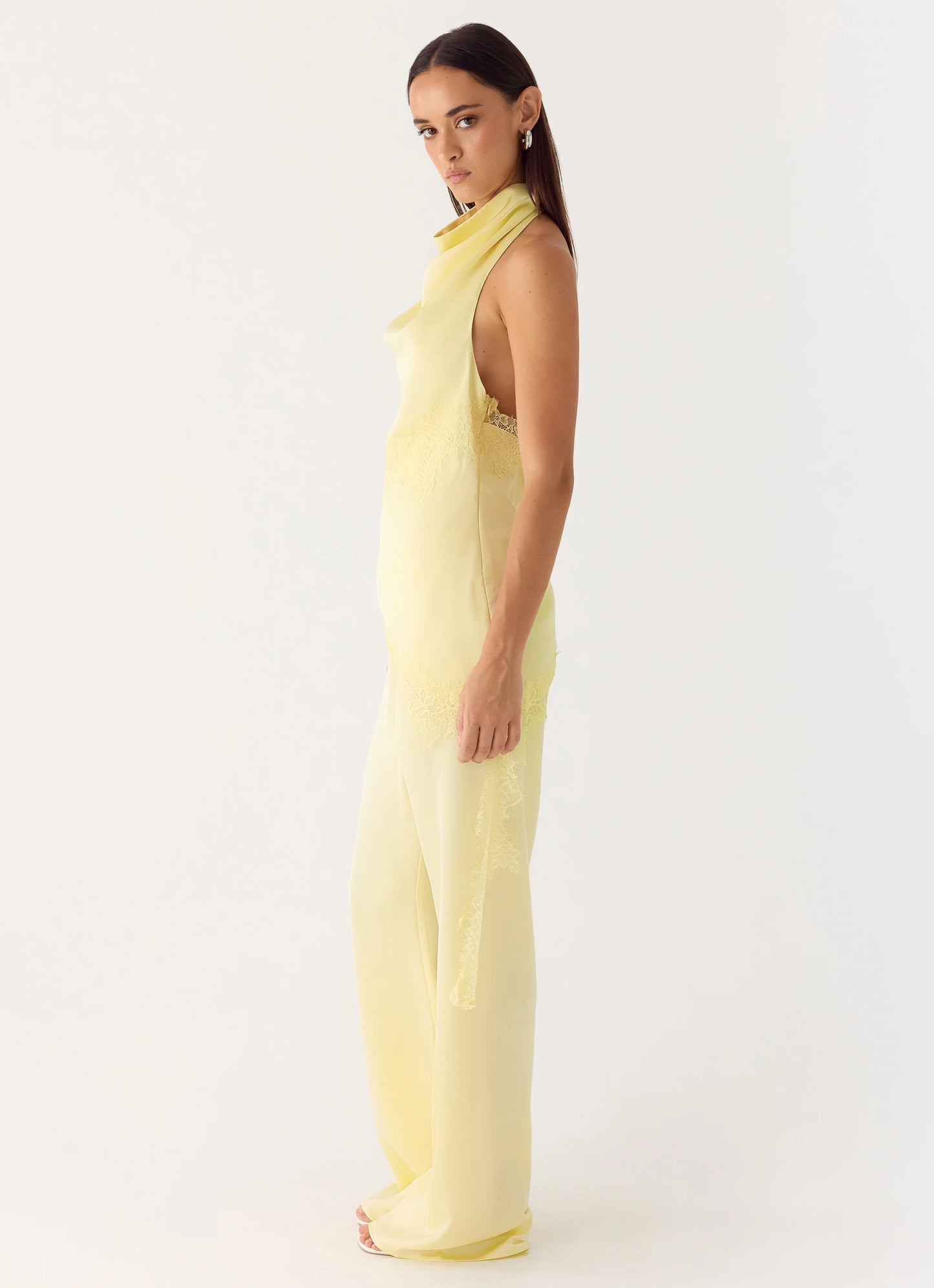 Emilee Cowl Top - Yellow