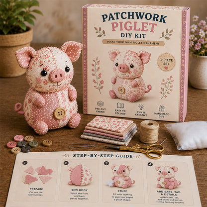 🧵DIY Patchwork Gnome Kit – Create Your Own Adorable Gnome 🧙‍♂️