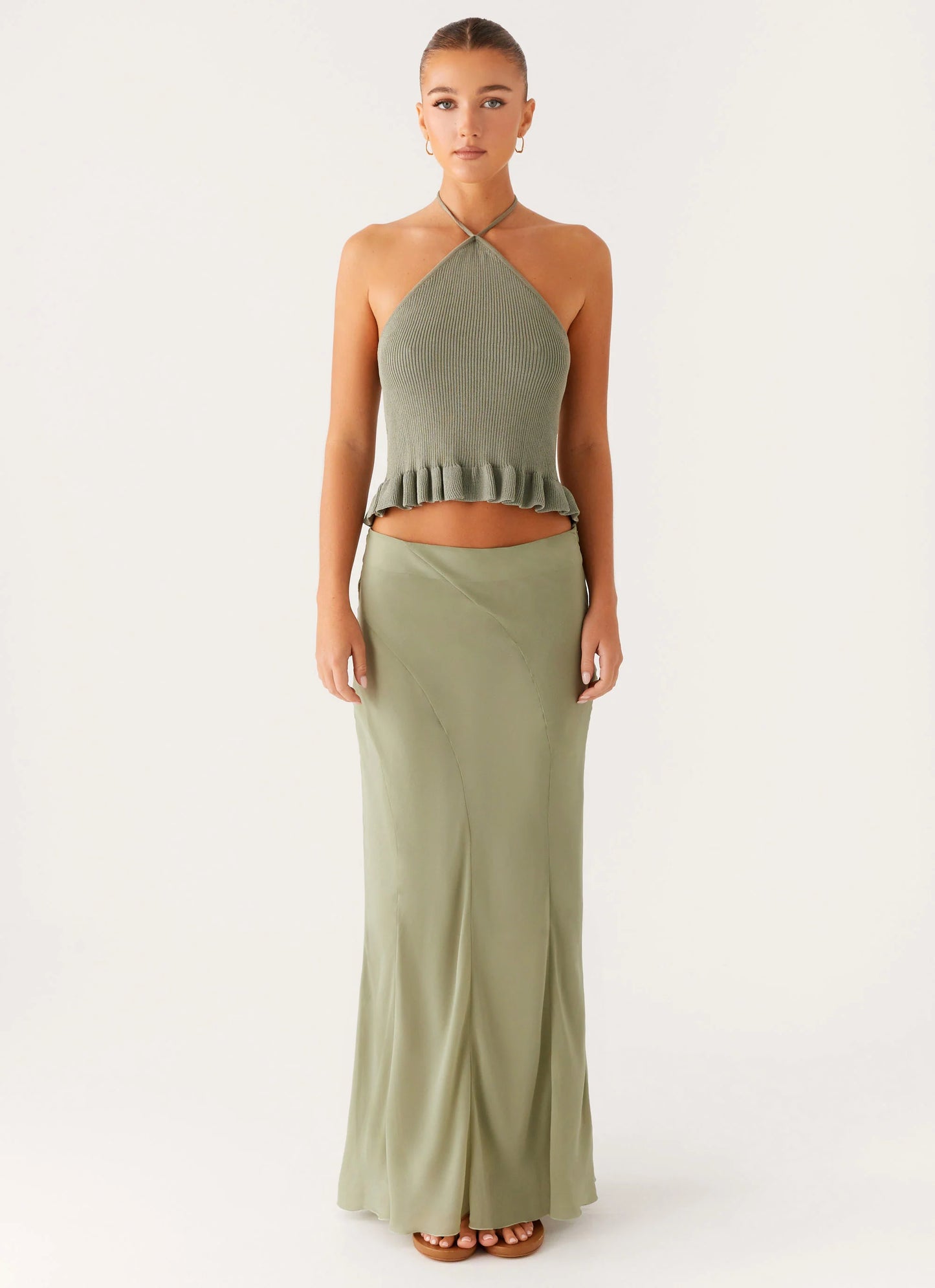 Idola Knit Top - Sage