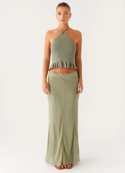 Idola Knit Top - Sage
