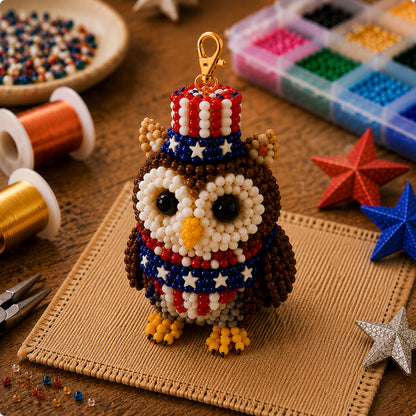 3D DIY Animal Beading Kit Pendant