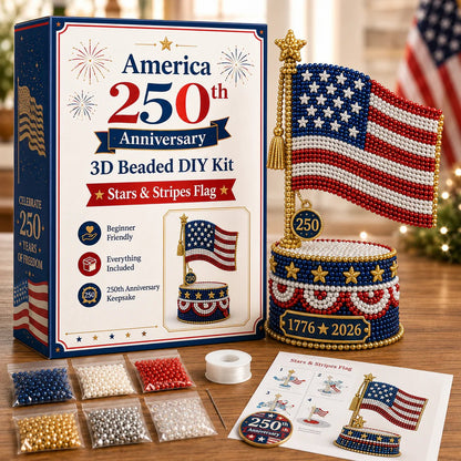 🔥LAST DAY 50% OFF - America 250th Anniversary 3D Beaded DIY Kit