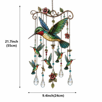 🔥Last Day 69% OFF🐦🎐Graceful Hummingbird Wind Chime