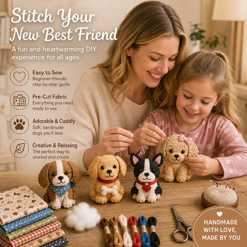 🎁A Handmade Gift from the Heart 🧵No Sewing Experience Needed