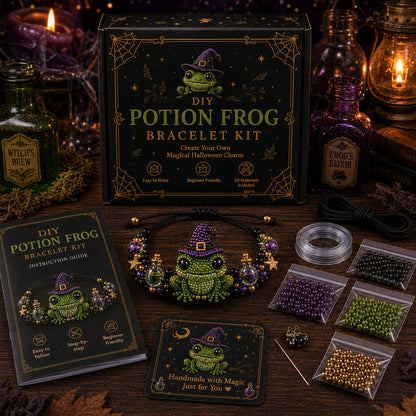 🎃 DIY Halloween Beaded Bracelet Kit