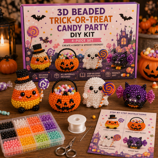 🎃Halloween Beaded Craft Friends Kit