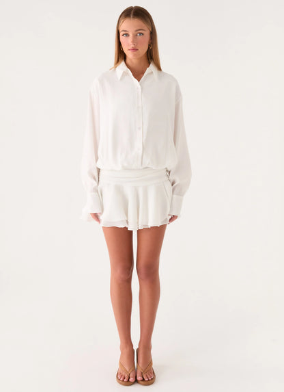 Tranter Mini Dress - White