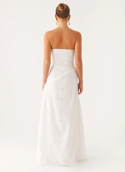 Sunkissed Maxi Dress - Ivory