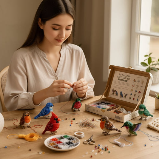 🔥Gift- 🎁✨ Tiny 3D Beaded Animal DIY Kit