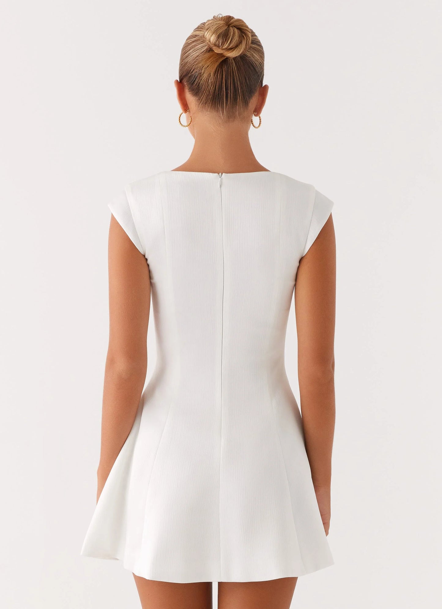 Maryjane Mini Dress - White