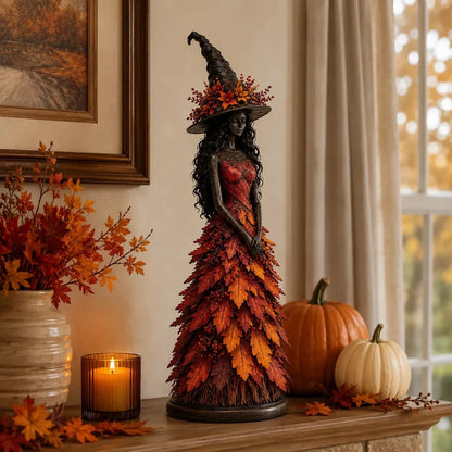 🔥LAST DAY 50% OFF - 🧙‍♀️Enchanted Autumn Witch Figurine(📦Buy 2 Free Shipping)