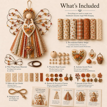 🌸Angel Fabric Hanging DIY Kit