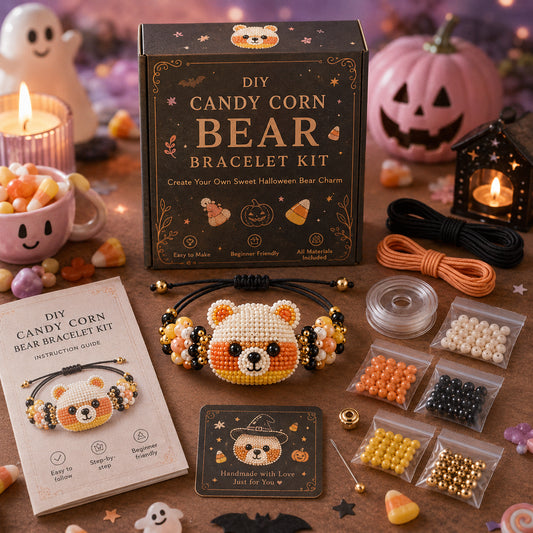 🎃 DIY Halloween Beaded Bracelet Kit