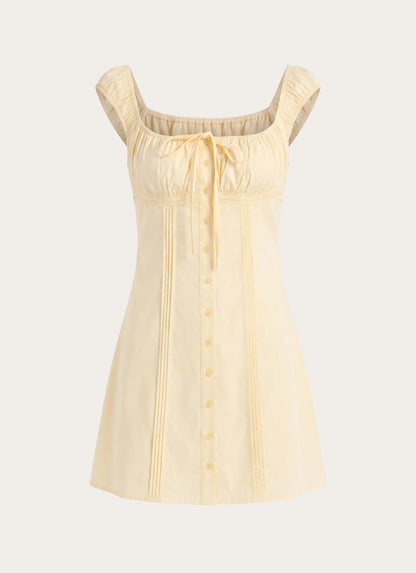 Fornarina Mini Dress - Lemon