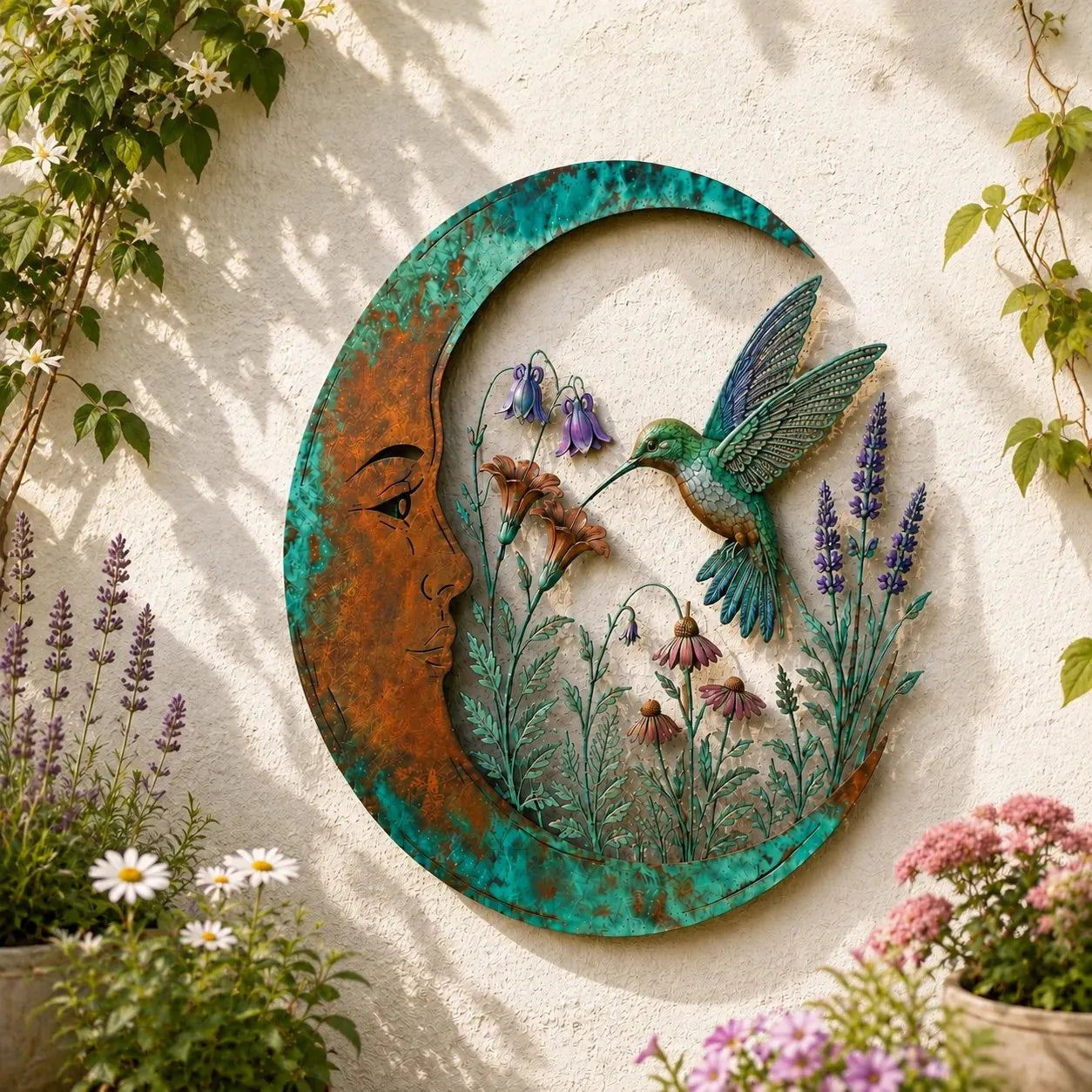 🌙Dragonfly Moon Wall Decor