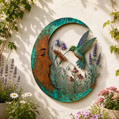 🌙Dragonfly Moon Wall Decor