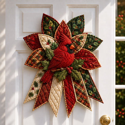 🎉🎄 Festive Quilted Christmas Door Hanging DIY Sewing Kit