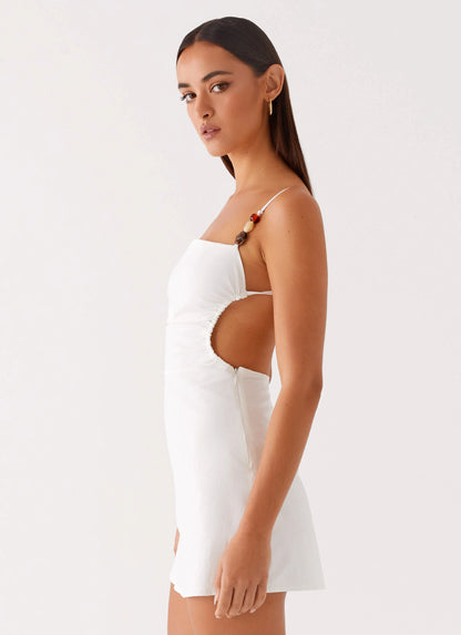 Marlon Mini Dress - White