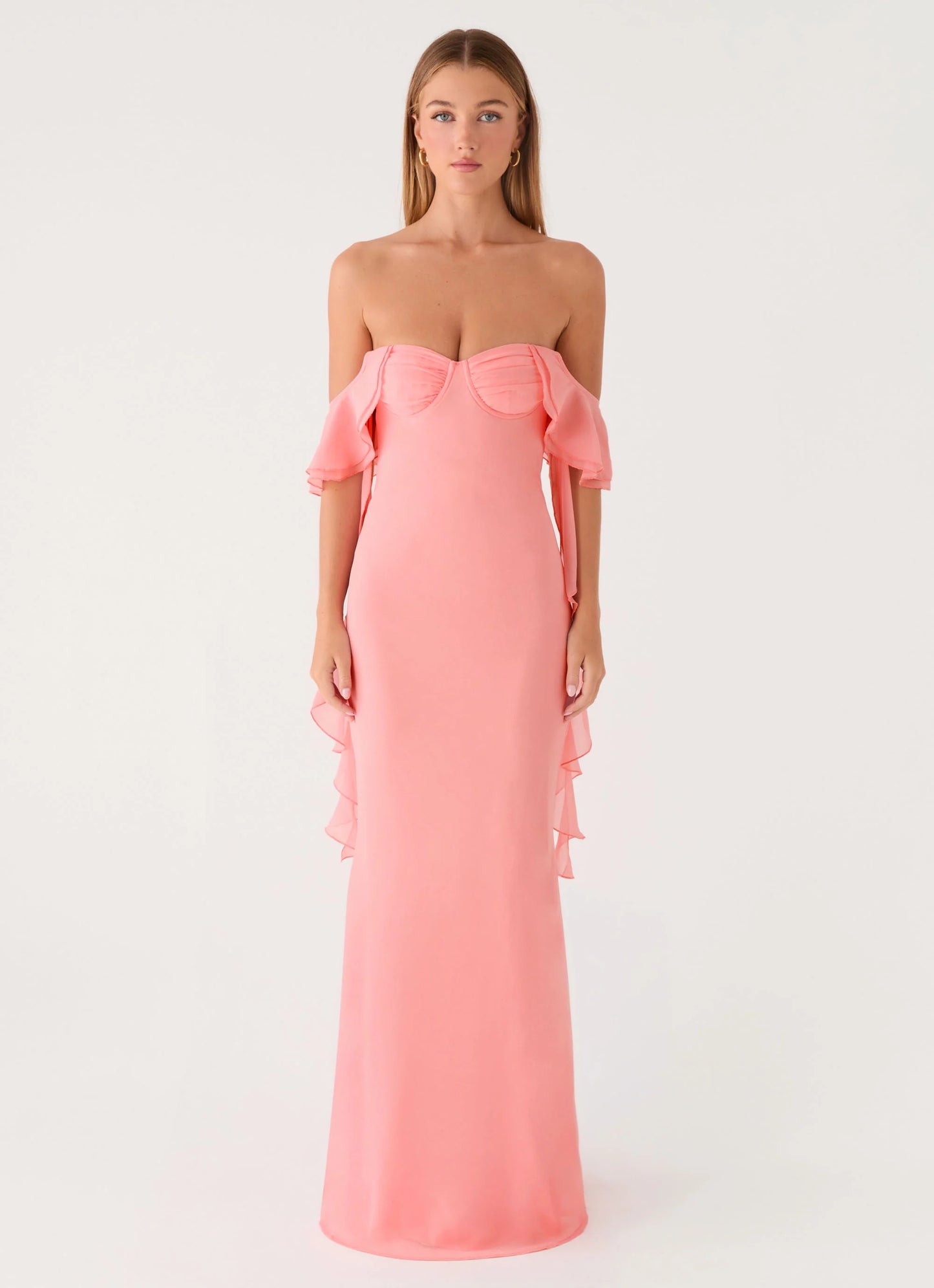Maliyah Maxi Dress - Peach
