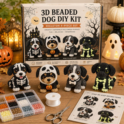 3D Halloween Dog DIY Art Set