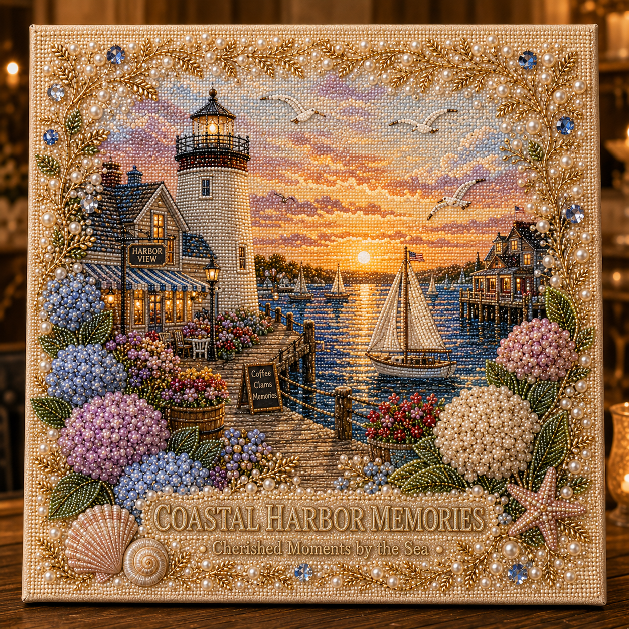 ✨ Pearl Art DIY Kit – American Memories Collection