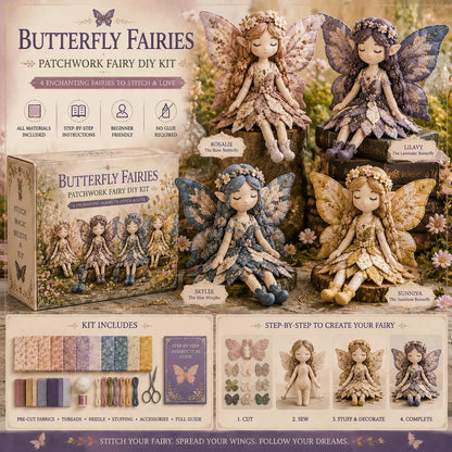 🧵🎁Fairy Patchwork DIY Collection