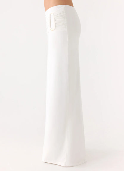 Rosanna Maxi Skirt - White