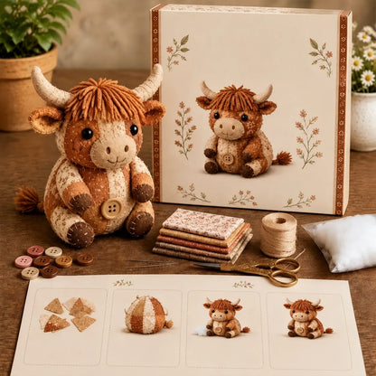 🧵DIY Patchwork Animal Kit – Create Your Own Adorable Animals