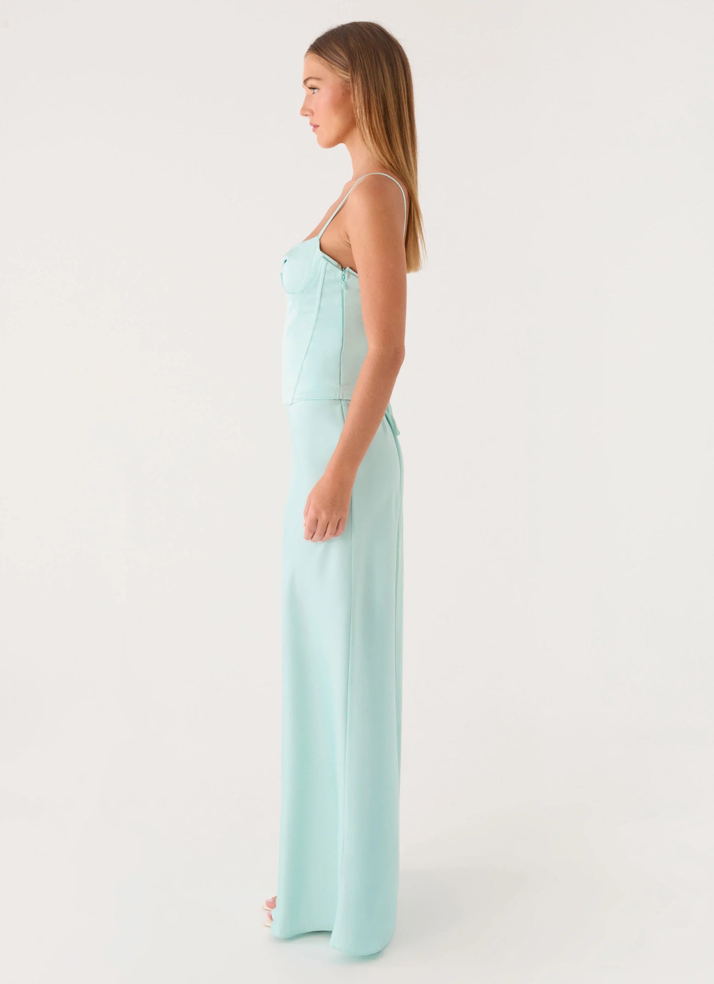 Merritt Maxi Dress - Aqua