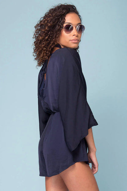 Zaylee Cute Casual Romper Ink