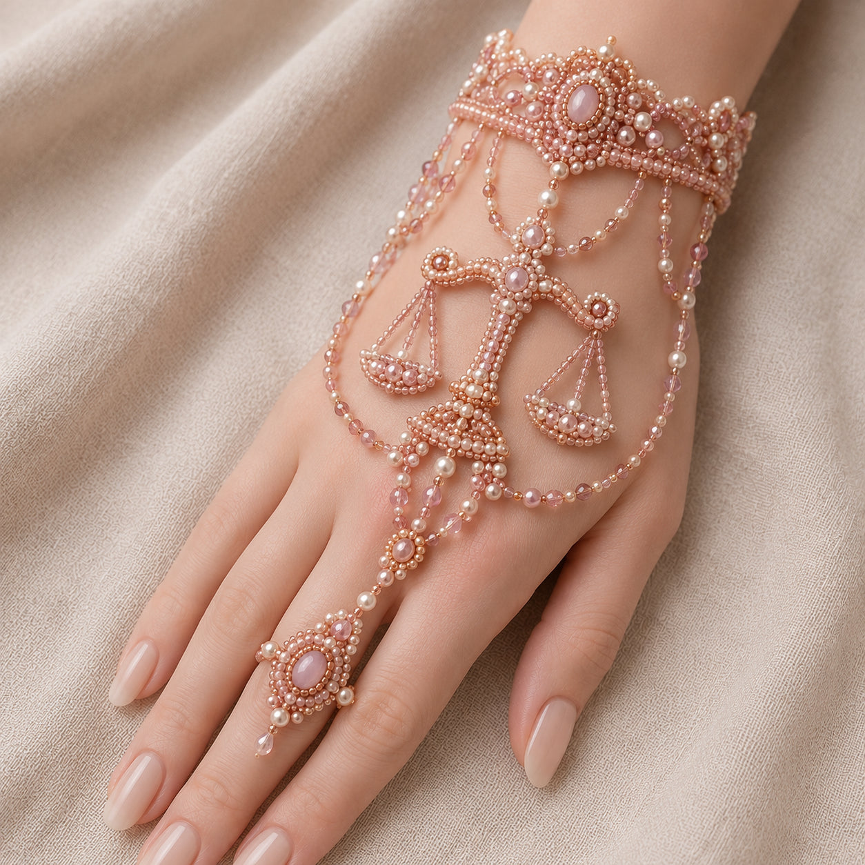 🔥 49% OFF – Zodiac DIY Beaded Hand Bracelet Kit – Create Your Celestial Wearable Art