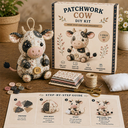 🧵DIY Patchwork Gnome Kit – Create Your Own Adorable Gnome 🧙‍♂️