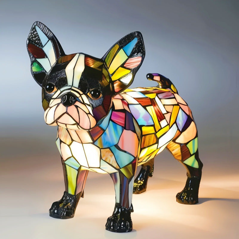 🔥Hot selling🐶magical colorful dog lamp art night lights