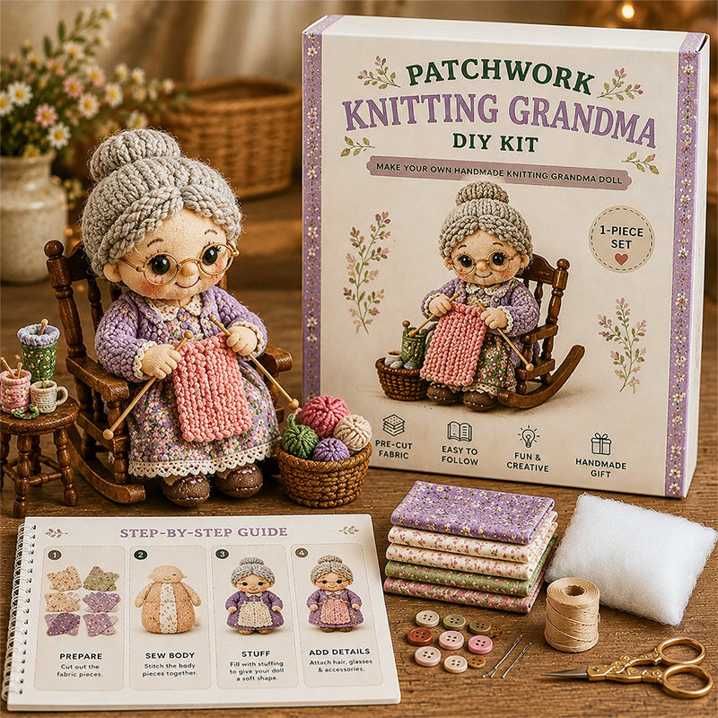 🌸Patchwork DIY Doll Kits – Handmade Fun & Creativity