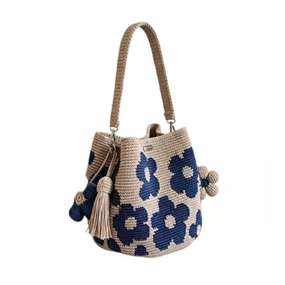 Handmade Floral Crochet Tote Bag – A Little Bag Made With Love