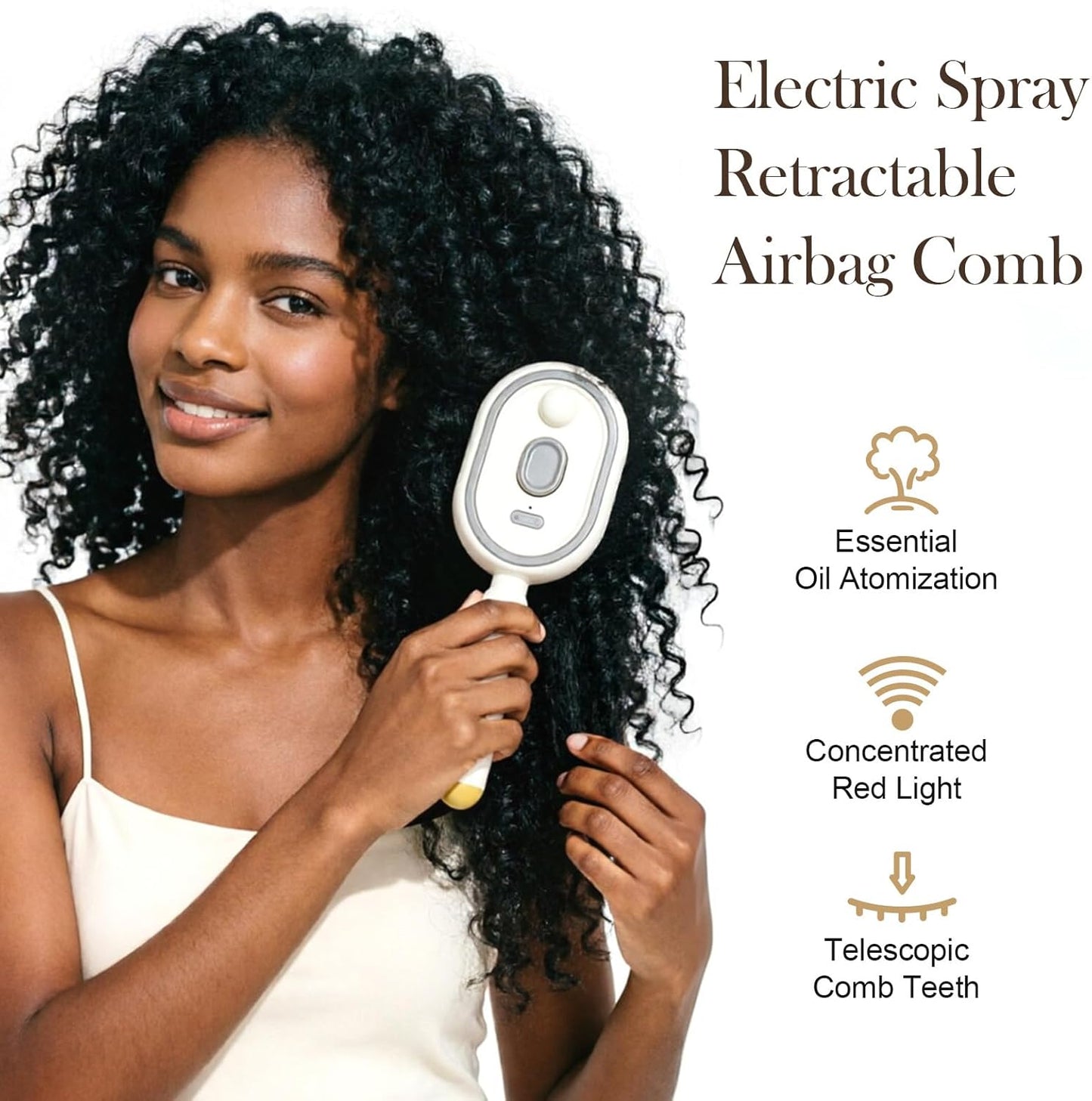 🔥LAST DAY 49% OFF - 2026 Electric Steaming Massage Hair Care Brush