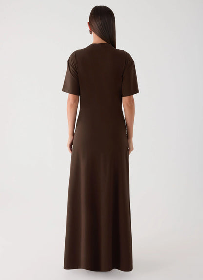 Celyse Maxi Dress - Chocolate