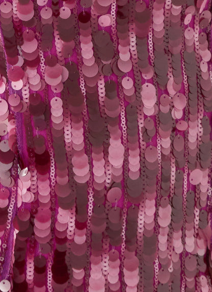 Seliora Sequin Mini Dress - Plum