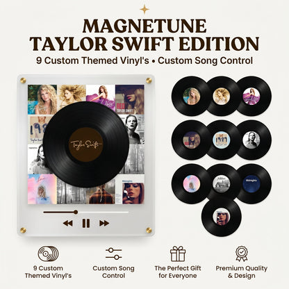 ⏳Last Chance to Save • Limited Inventory!🎵 Iconic Pop Star NFC Fridge Magnet Music Player | Retro Vinyl Style Decor
