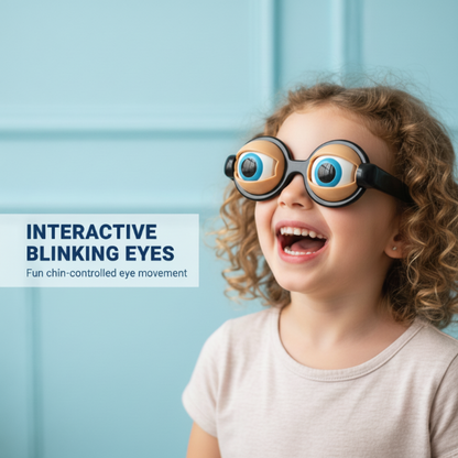 🏆Flash Sale💥Funny Glasses with Winking Eye Mechanism