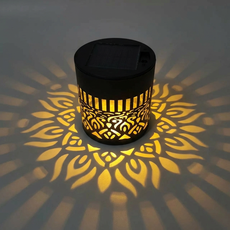 🔥Solar Mandala Light – Stunning Pattern Projection, IP65 Waterproof Auto On/Off 🌿