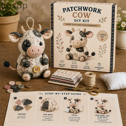 🧵DIY Patchwork Gnome Kit – Create Your Own Adorable Gnome 🧙‍♂️